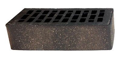 Картинка Кирпич - Облицовочный кирпич Облицовочный Одинарный : М-175 размером 120x250x65. Цвет серый, производство ЛСР 