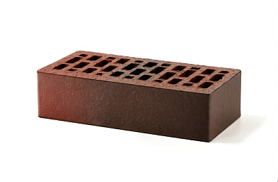 Картинка Кирпич - Облицовочный кирпич Облицовочный Одинарный : М-175 размером 120x250x65. Цвет красный, производство ЛСР 