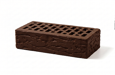 Картинка Кирпич - Облицовочный кирпич Облицовочный Одинарный : М-150 размером 120x250x65. Цвет коричневый, производство Терекс кирпичный завод 