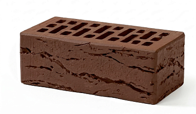 Картинка Кирпич - Облицовочный кирпич Облицовочный Полуторный : М-200 размером 120x250x88. Цвет баварская кладка, производство Вышневолоцкая Керамика 