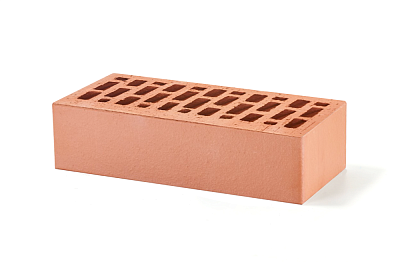 Картинка Кирпич - Облицовочный кирпич Облицовочный Одинарный : М-175 размером 120x250x65. Цвет красный, производство ЛСР 