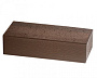Кирпич - Облицовочный кирпич Облицовочный Одинарный  : М-400 размером 120x250x65. Цвет коричневый, производство ЛСР 