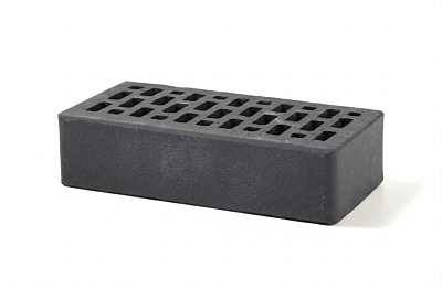 Картинка Кирпич - Облицовочный кирпич Облицовочный Одинарный : М-175 размером 120x250x65. Цвет серый, производство ЛСР 