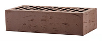 Кирпич - Облицовочный кирпич Облицовочный Одинарный : М-175 размером 120x250x65. Цвет коричневый, производство ЛСР 