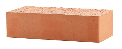 Картинка Кирпич - Строительный кирпич Строительный полнотелый : М-150 размером 120x250x65. Цвет красный, производство ЛСР 