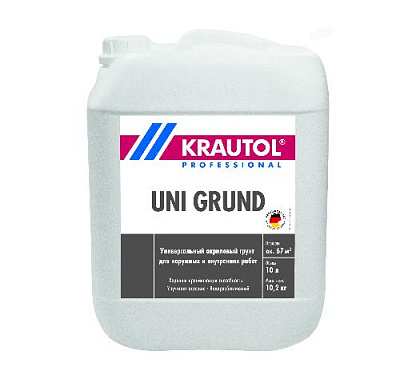 Универсальный акриловый грунт Uni Grund